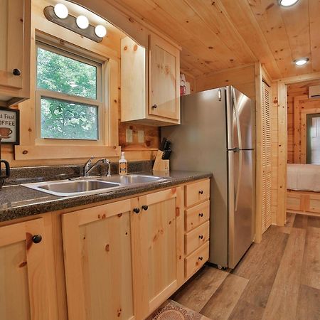 Tiny Cabin Village Private Hot Tub Lynda Cabin Чатануга Екстериор снимка